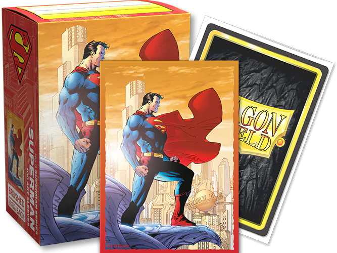 Dragon Shield: Standard 100ct Sleeves - Superman 2 (Superman Series)