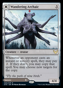 Wandering Archaic // Explore the Vastlands (STX-006) - Strixhaven: School of Mages