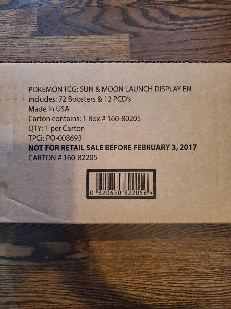 Pokemon: Sun & Moon Launch Display