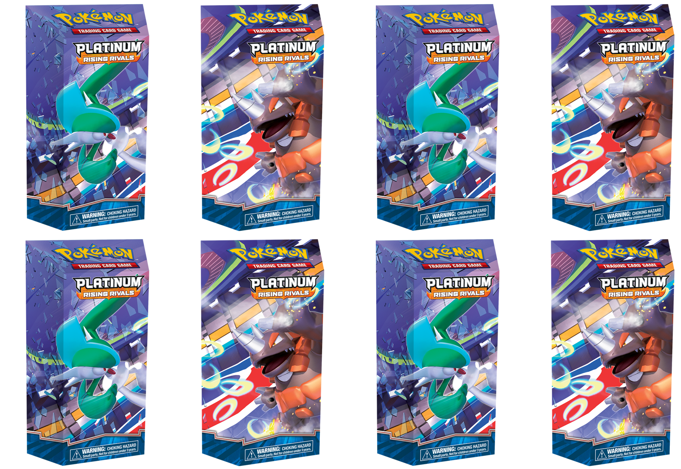 Platinum: Rising Rivals - Theme Deck Display