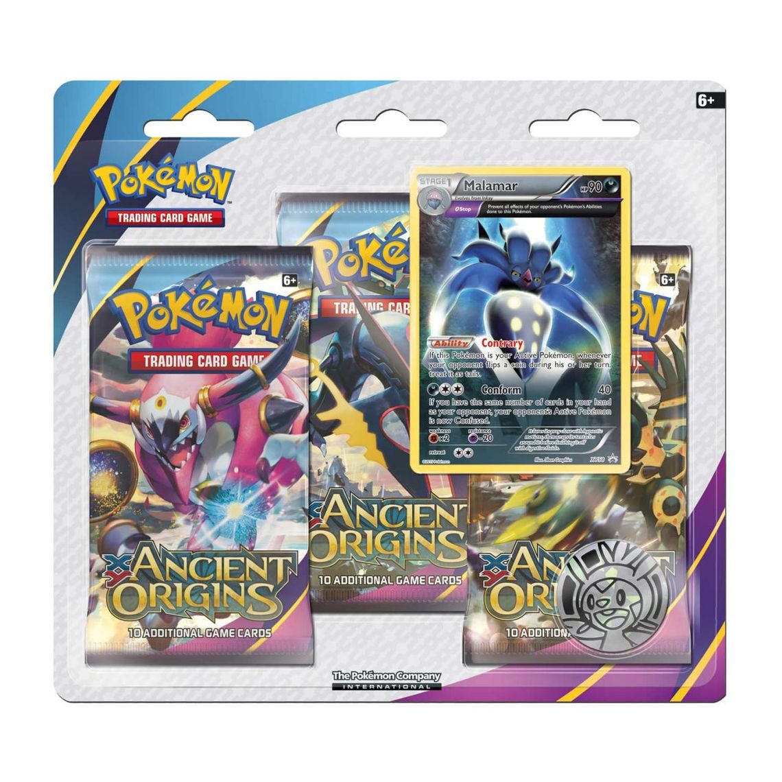 XY: Ancient Origins - 3-Pack Blister (Malamar)