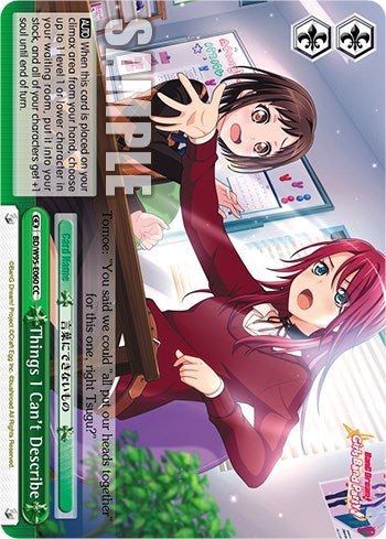 Things I Can't Describe (BD/W95-E060 CC) - BanG Dream! Girls Band Party! 5th Anniversary