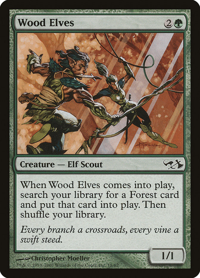 Wood Elves [Duel Decks: Elves vs. Goblins]