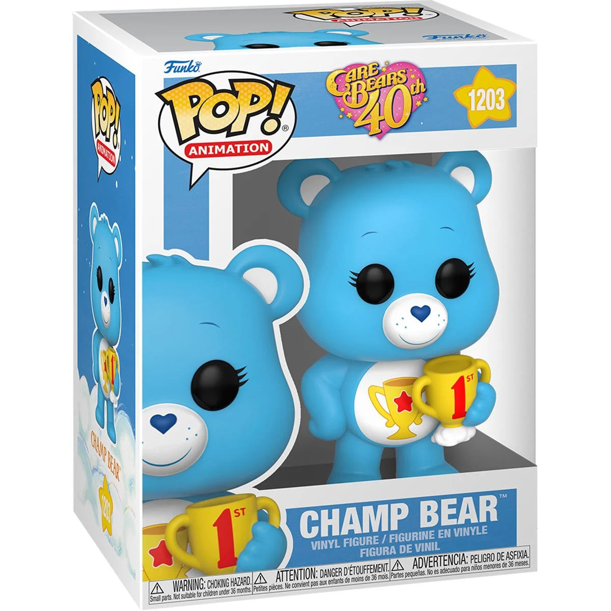 Funko Pop! Care Bears 40th Anniversary: Champ Bear
