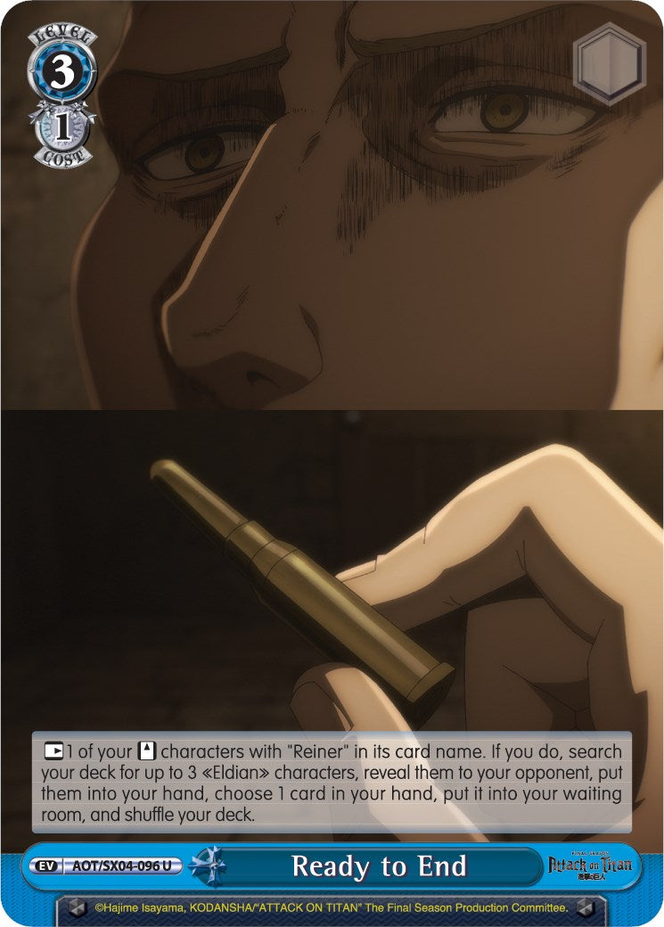 Ready to End (AOT/SX04-096 U) - Attack On Titan: Final Season
