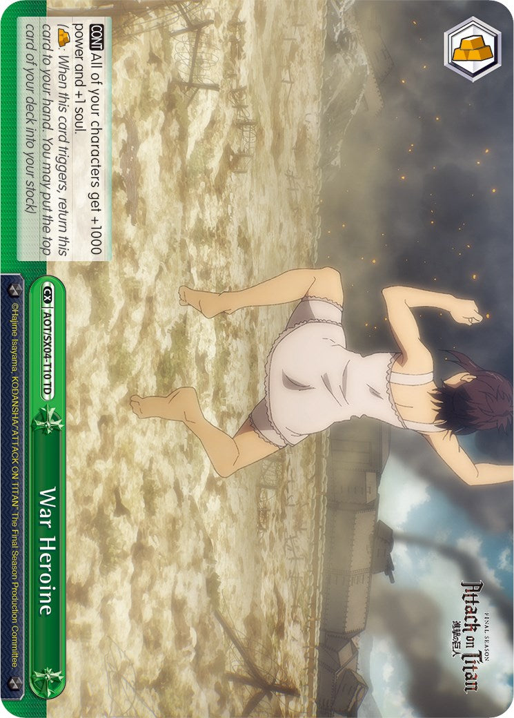 War Heroine (AOT/SX04-T10 TD) - Attack On Titan: Final Season