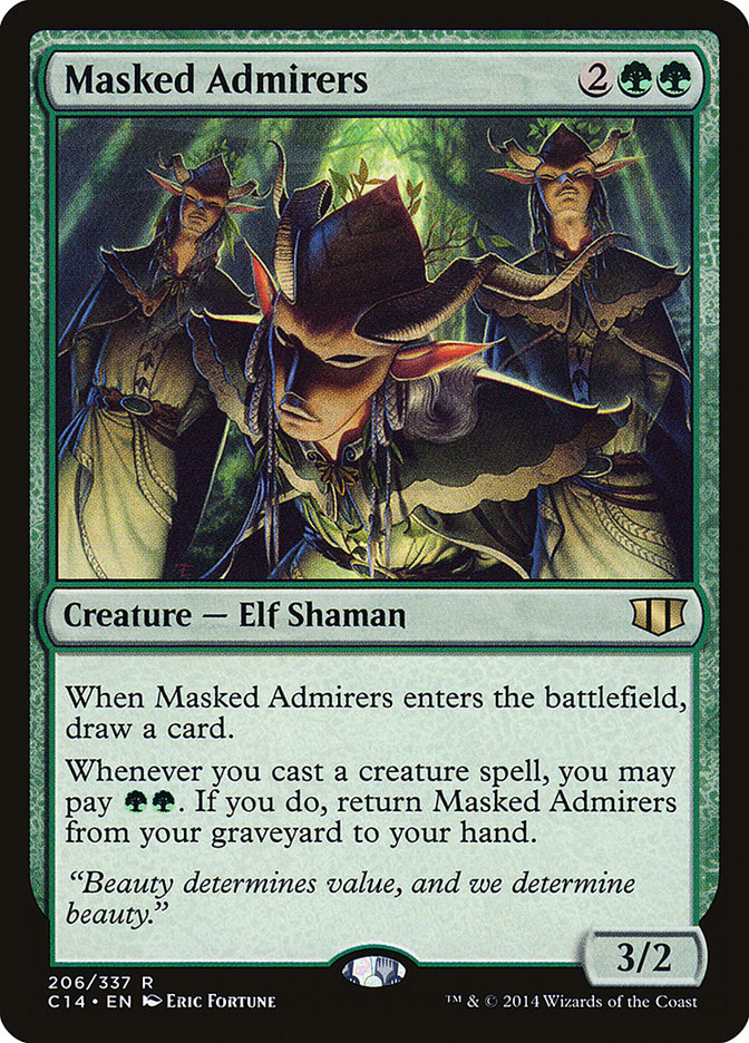 Masked Admirers [Commander 2014]