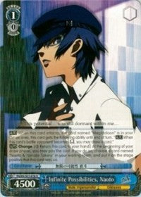 Infinite Possibilities, Naoto (P4/EN-S01-076 R) - Persona 4 ver.E