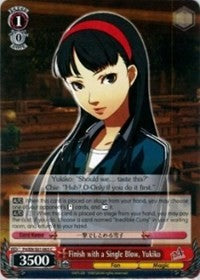 Finish with a Single Blow, Yukiko (P4/EN-S01-063 C) - Persona 4 ver.E