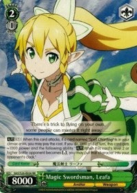 Magic Swordsman, Leafa (SAO/S20-E026 RR) - Sword Art Online
