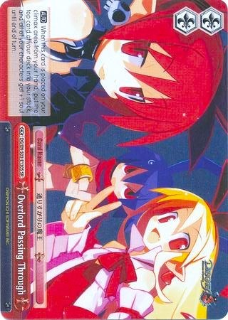 Overlord Passing Through (SR) (DG/EN-S03-E130S SR) - Disgaea