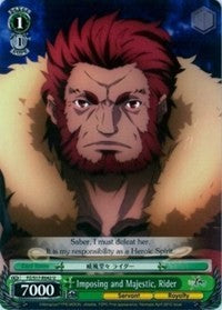 Imposing and Majestic, Rider (FZ/S17-E042 U) - Fate/Zero
