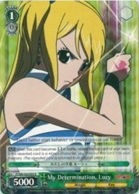 My Determination, Lucy (FT/EN-S02-033 R) - Fairy Tail ver.E