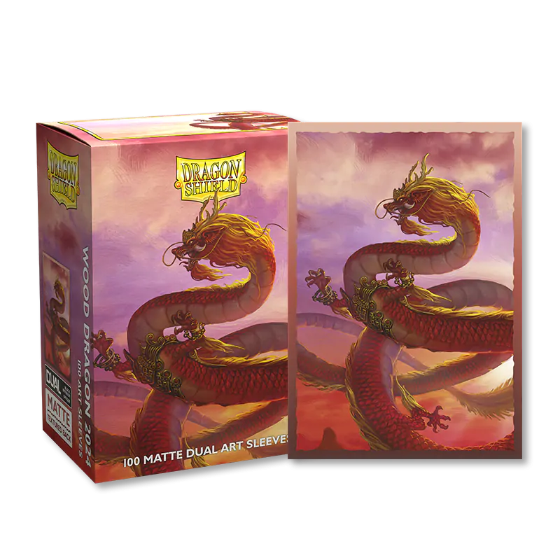 Dragon Shield: Standard 100ct Art Sleeves - Year of the Dragon 2024 (Dual Matte)