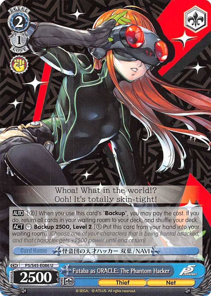 Futaba as ORACLE: The Phantom Hacker (P5/S45-E086 U) - Persona 5