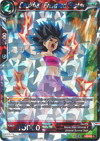 Caulifla, Frenzied Sister (DB1-010) [Dragon Brawl]