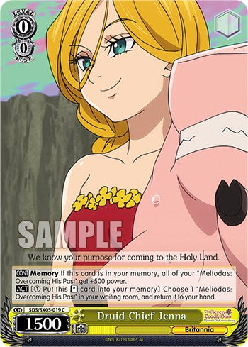 Druid Chief Jenna (SDS/SX05-019 C) - The Seven Deadly Sins: Revival of The Commandments