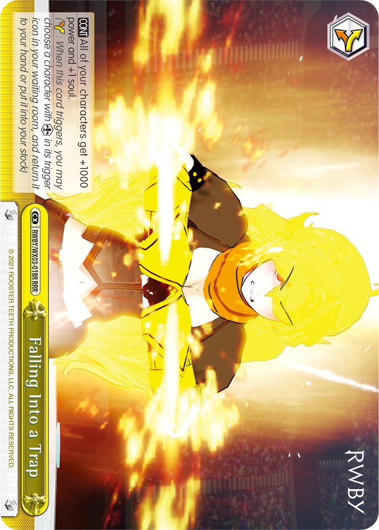 Falling Into a Trap (RRR) (RWBY/WX03-018R RRR) - RWBY