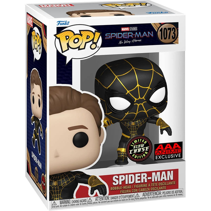 Funko Pop! Spider-Man: No Way Home Unmasked Spider-Man Black Suit - AAA Anime Exclusive