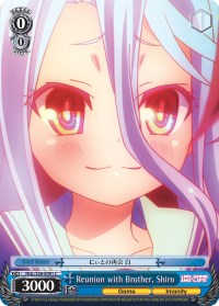 Reunion with Brother, Shiro (NGL/S58-E091 C) - No Game No Life
