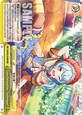 Transformation Technique? (RRR) (BD/W95-E028R RRR) - BanG Dream! Girls Band Party! 5th Anniversary