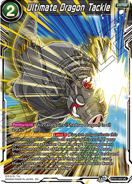 Ultimate Dragon Tackle (BT14-143) [Cross Spirits]