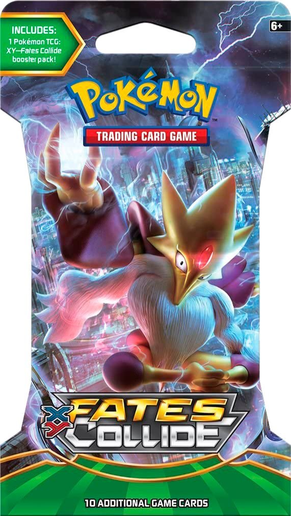 XY: Fates Collide - Sleeved Booster Pack (Mega Alakazam)