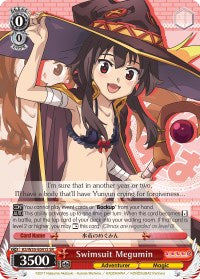 Swimsuit Megumin (SR) (KS/W55-E041S SR) - KonoSuba 2