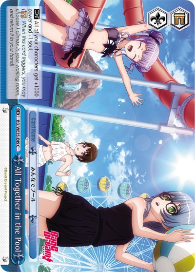 All Together in the Pool (BD/WE35-E49 C) - Poppin’Party x Roselia