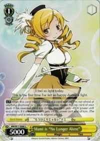Mami is "No Longer Alone" (MM/W17-E008 U) - Puella Magi Madoka Magica