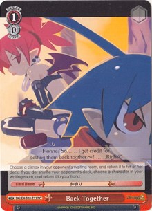 Back Together (DG/EN-S03-E127 C) - Disgaea