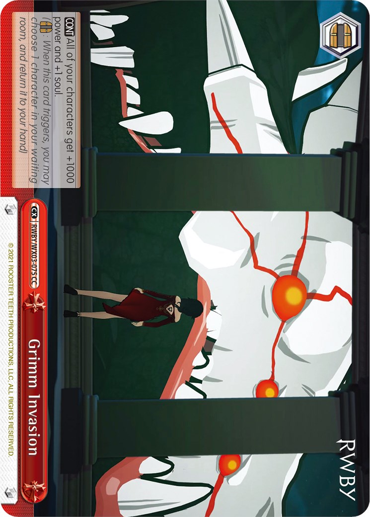 Grimm Invasion (RWBY/WX03-075 CC) - RWBY