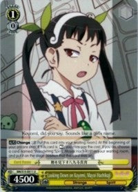 Looking Down on Koyomi, Mayoi Hachikuji (BM/S15-E011 U) - BAKEMONOGATARI