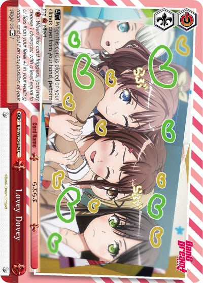Lovey Dovey (Parallel Foil) (BD/WE35-E24 C) - Poppin’Party x Roselia