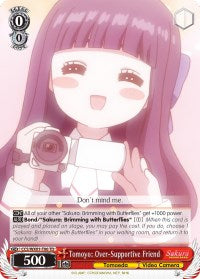 Tomoyo: Over-Supportive Friend (CCS/WX01-T06 TD) - Cardcaptor Sakura: Clear Card