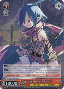 Supreme Overlord Laharl (SP) (DG/EN-S03-E098SP SP) - Disgaea