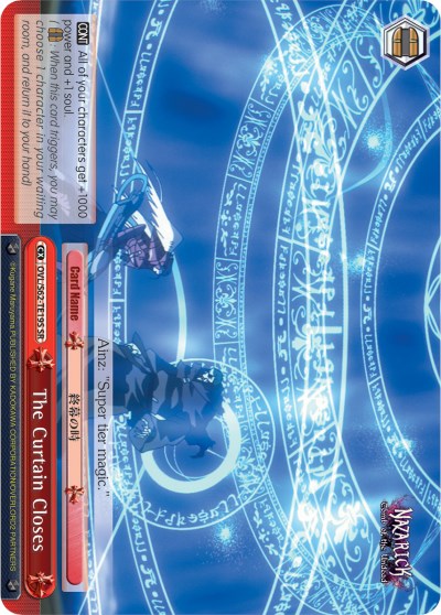 The Curtain Closes (SR) (OVL/S62-TE19S SR) - Nazarick: Tomb of the Undead