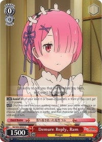 Demure Reply, Ram (RZ/S55-E036 U) - Re:ZERO Vol.2