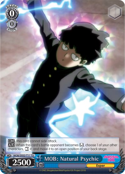 MOB: Natural Psychic (MOB/SX02-T11 TD) - Mob Psycho 100