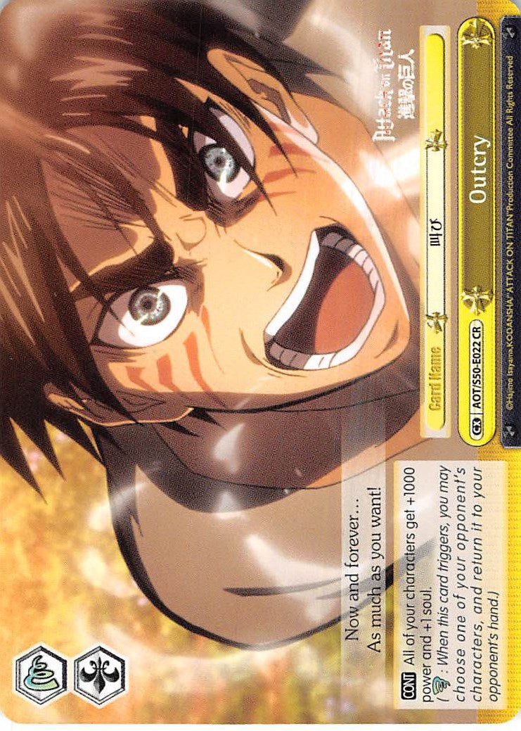 Outcry (AOT/S50-E022 CR) - Attack on Titan Vol. 2