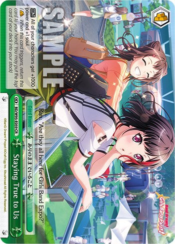 Staying True to Us (BD/W95-E059 CR) - BanG Dream! Girls Band Party! 5th Anniversary