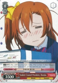 Student Council President, Honoka (LL/EN-W01-084 C) - Love Live! DX