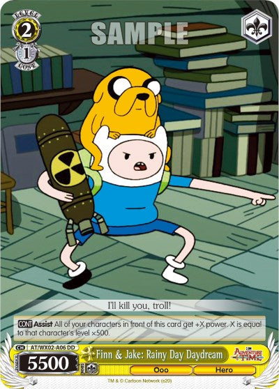 Finn & Jake: Rainy Day Daydream (AT/WX02-A06) - Adventure Time