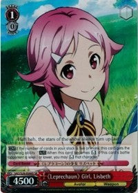 Leprechaun Girl, Lisbeth (SR) (SAO/S26-E044S SR) - Sword Art Online Vol.2