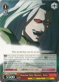 Oracion Seis Master, Zero (FT/EN-S02-059 U) - Fairy Tail ver.E