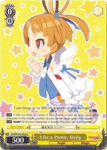 Like a Picnic, Sicily (DG/EN-S03-E022 C) - Disgaea