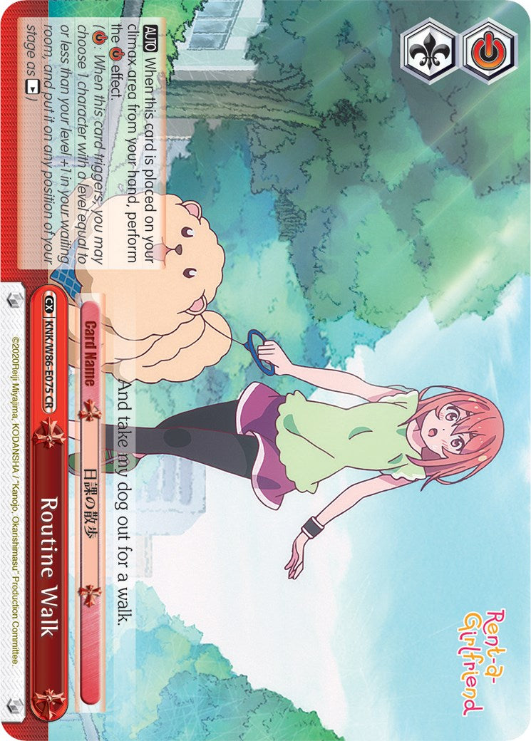Routine Walk (KNK/W86-E075 CR) - Rent-A-Girlfriend