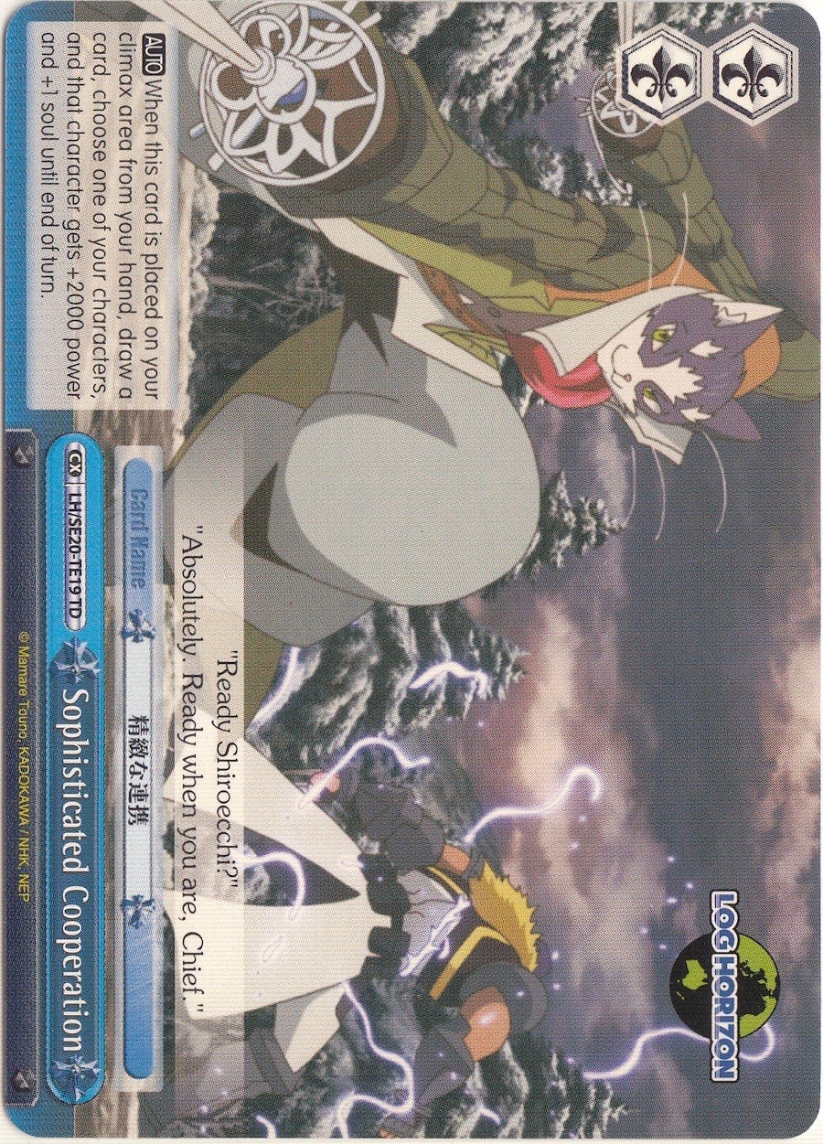 Sophisticated Cooperation (LH/SE20-TE19 TD) - LOG HORIZON