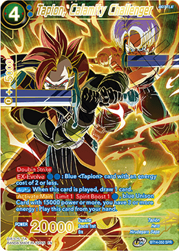 Tapion, Calamity Challenger (SPR) (BT14-050) [Cross Spirits]