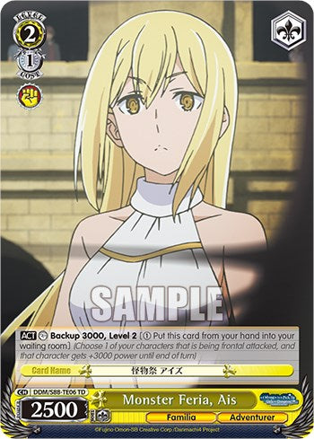 Monster Feria, Ais (DDM/S88-TE06 TD) - Is it Wrong to Try to Pick Up Girls in a Dungeon?